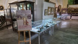 Выставка "Сиянье шапок этих медных, насквозь простреленных в бою", Музей Артиллерии, Санкт-Петербург