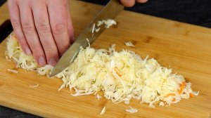 Боже мой! Эта комбинация просто восхитительна! Вот как нужно готовить салат с КВАШЕНОЙ КАПУСТОЙ!