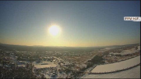 Хабаровск. Некрасовка. Озёра. Зима.
