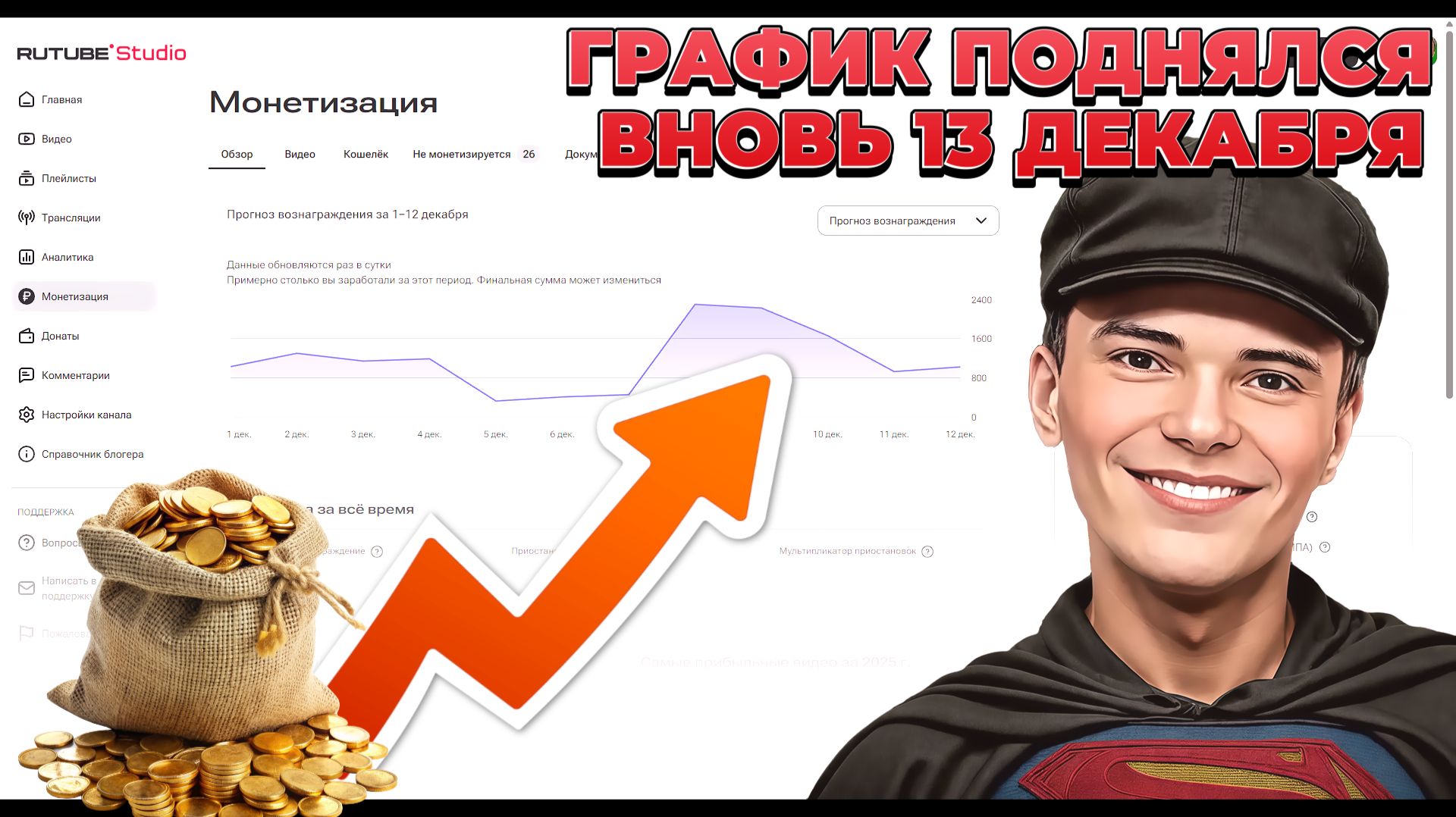 ▶️НОВОСТИ! Монетизация вновь как бы заработала! | 13 декабря #3