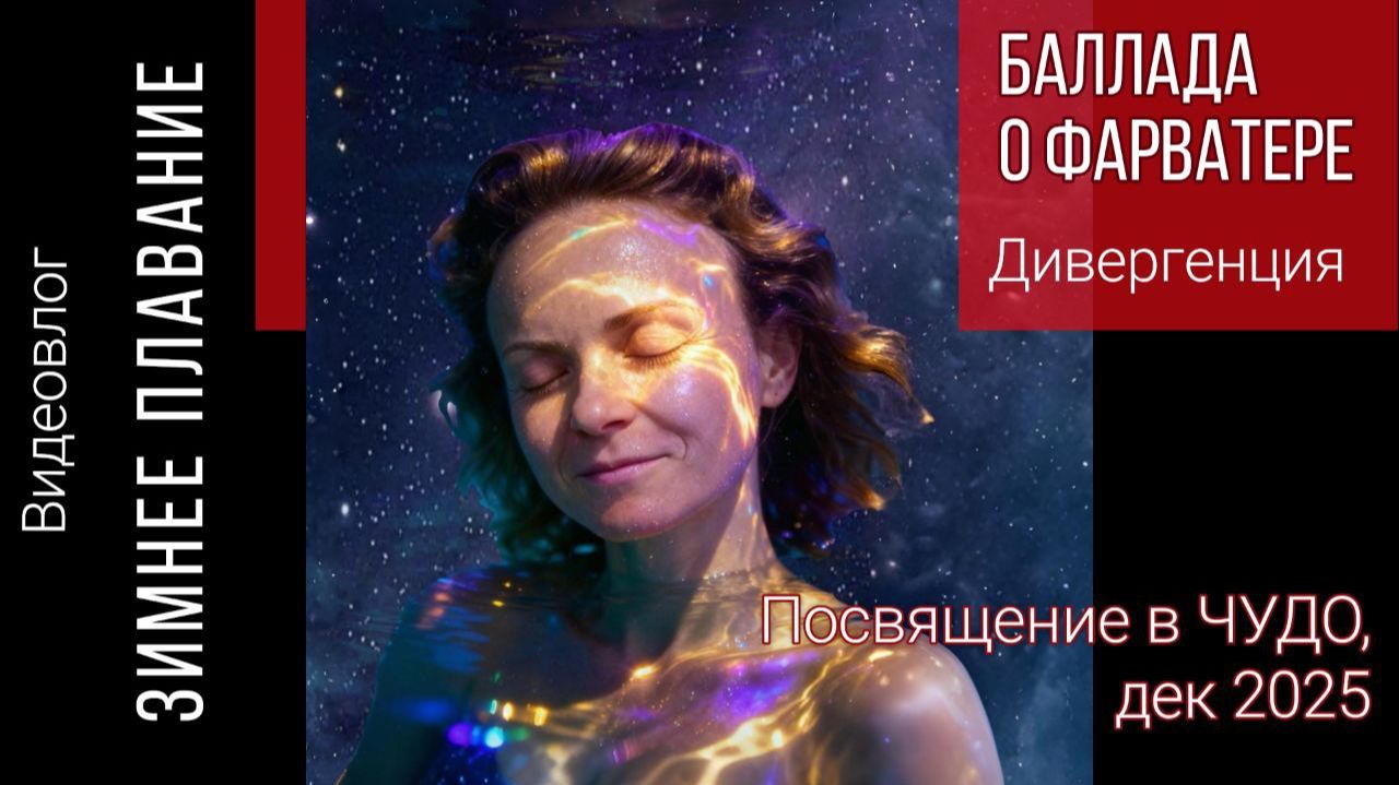 Баллада о фарватере.Дивергенция #зимнееплавание #влог дек 2025 Посвящение в ЧУДО #сочи