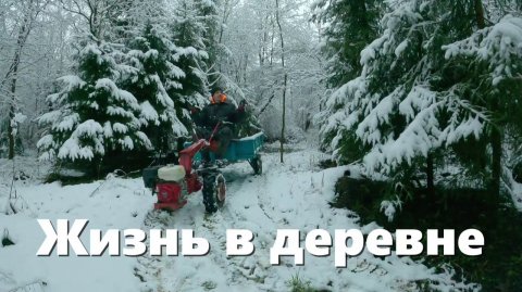 Все идет своим чередом | Зимние дела и заботы в деревенской глубинке