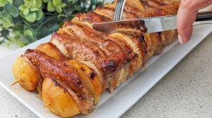 Это МЯСО ПОДАМ НА НОВОГОДНИЙ СТОЛ. ШАШЛЫК в духовке! Невероятно сочный и мягкий шашлык в духовке.