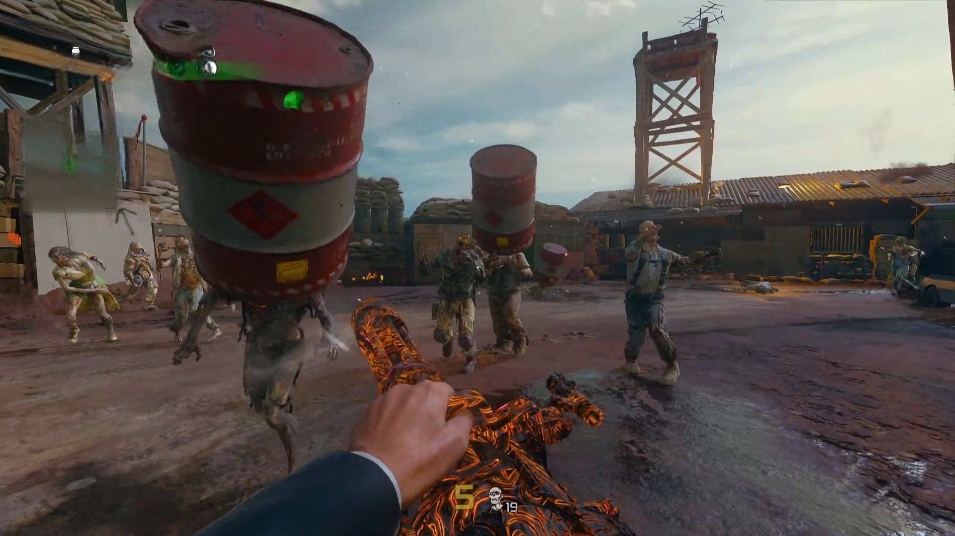 Call of Duty Black Ops 7   зомби  1 раунд