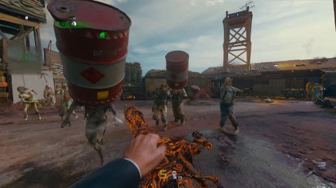 Call of Duty Black Ops 7 зомби 1 раунд