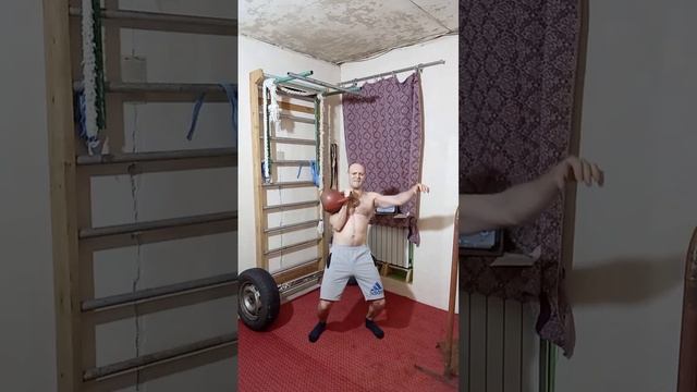 Гиря, турник, брусья