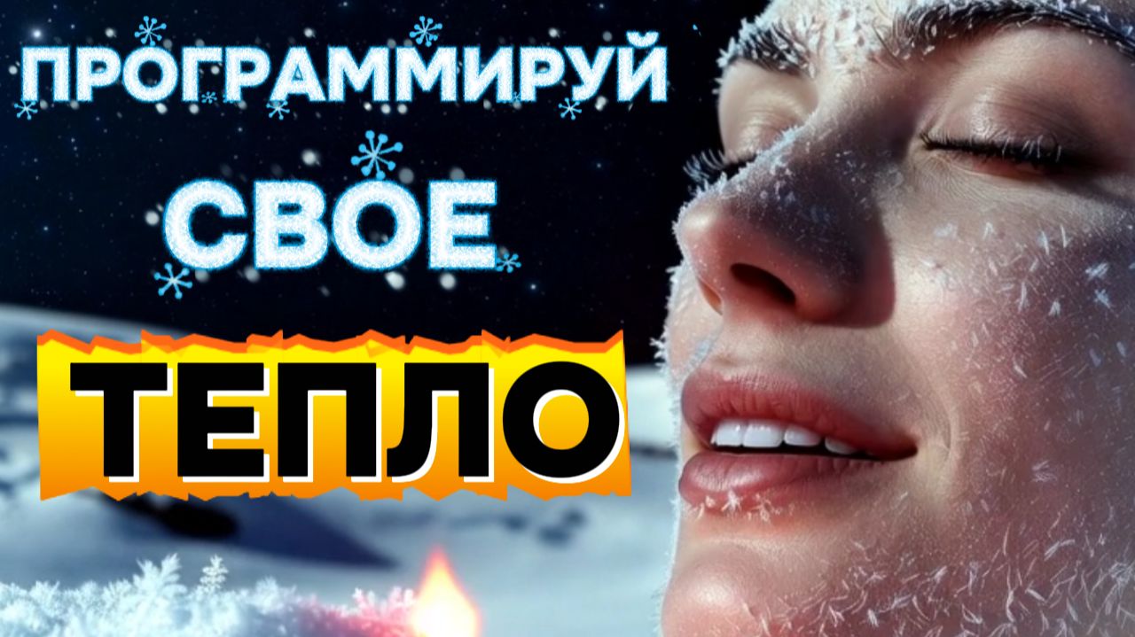 ПРОГРАММИРУЙ СВОЁ ТЕПЛО: ❄️➡️Секрет, как СДЕЛАТЬ ТЕЛО ГОРЯЧИМ и ИСЦЕЛИТЬСЯ во сне!
