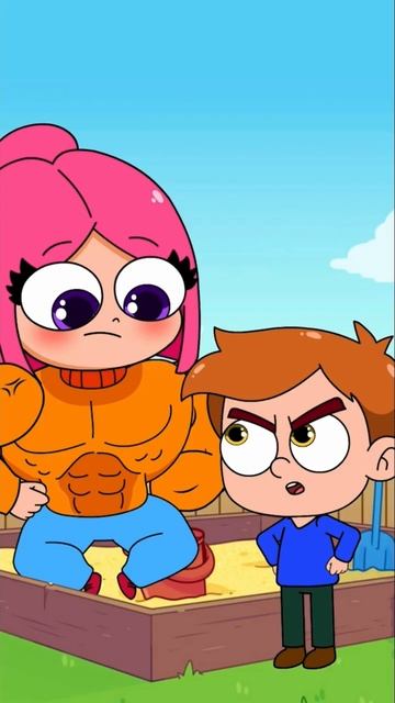 СТАЛА СТАРОЙ В САДИКЕ #луана #анимация #мультик #челлендж смотреть онлайн