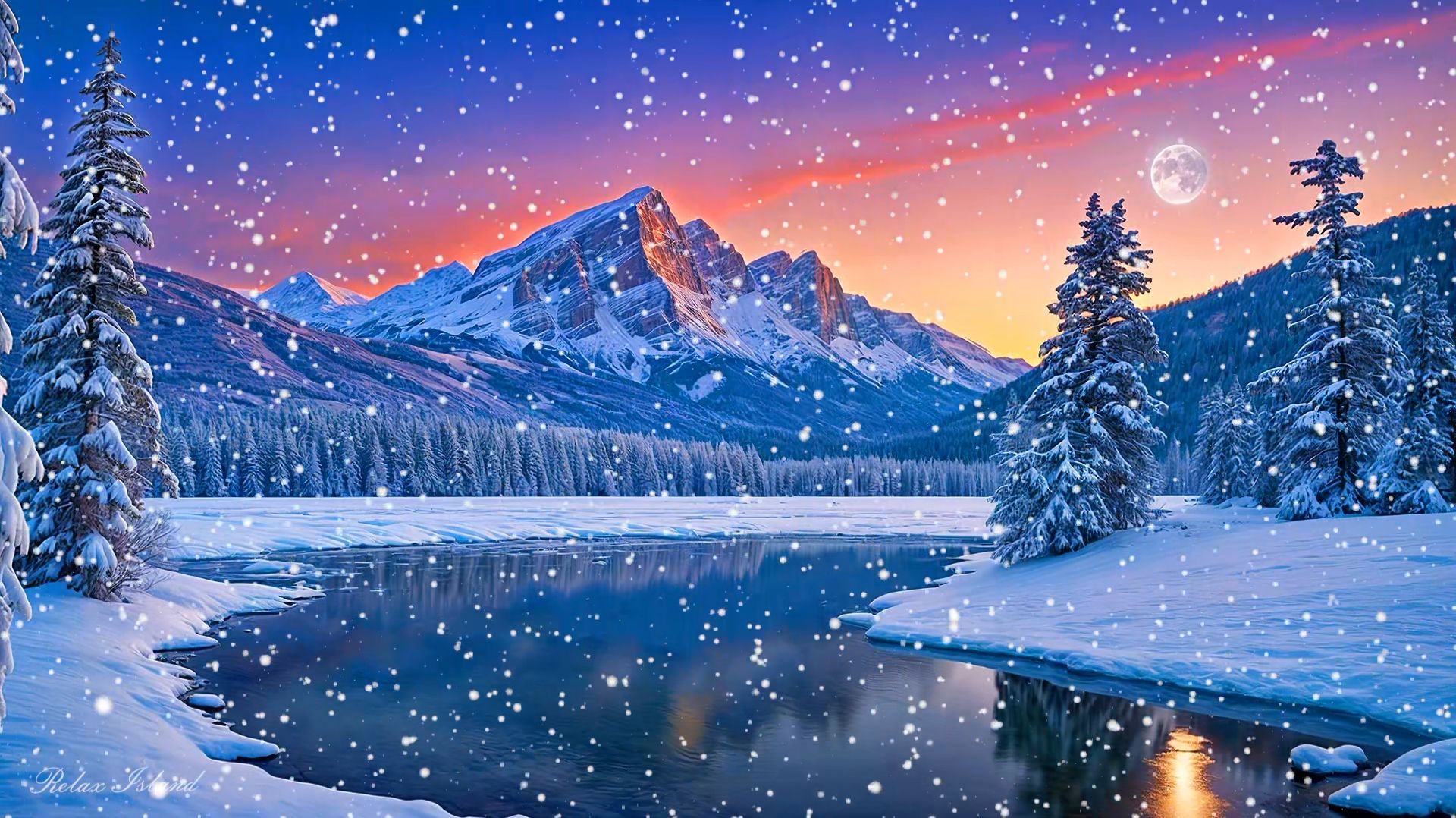 ❄️ ЗИМНЯЯ УСПОКАИВАЮЩАЯ МУЗЫКА ДЛЯ СНА 🎵 РАССЛАБЛЯЮЩАЯ МУЗЫКА ДЛЯ ДУШИ И ПОДАВЛЕНИЯ СТРЕССА