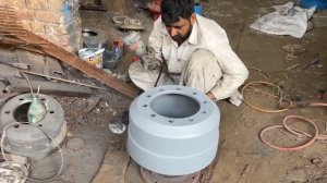 Производство тормозных барабанов.