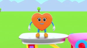 Учим цвета и формы мультфильм для малышей и детей