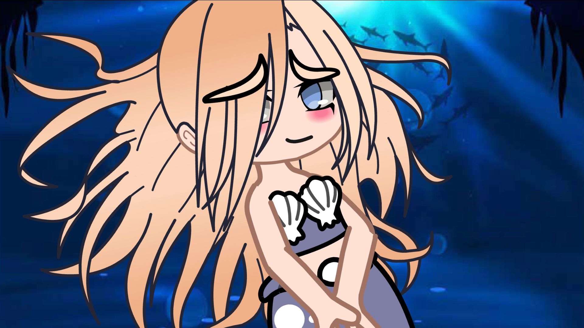 Клип проклятие русалки Гача клуб (песня не моя :))