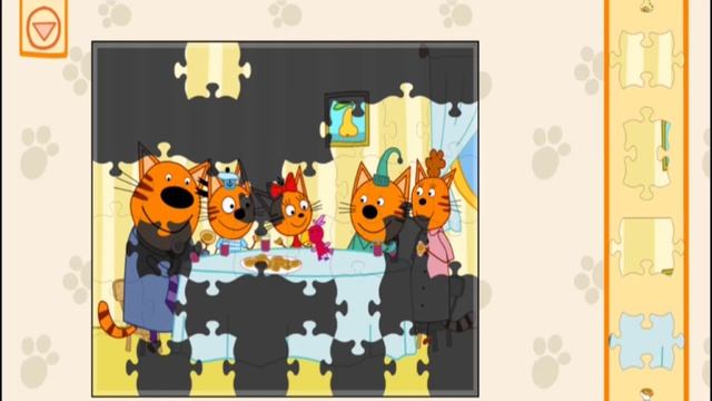 ТРИ КОТА Развивающий мультик для детей Познавательный мультфильм пазл