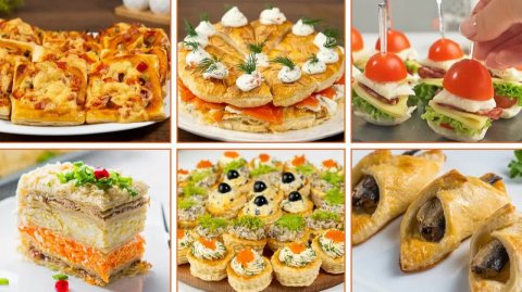 Подборка ЗАКУСОК на Новый год 2026! Такую ЗАКУСКУ вы еще не готовили! МЕНЮ на Любой Праздник!