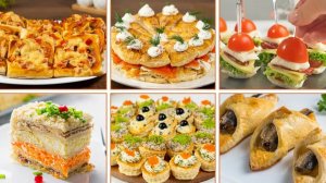 Подборка ЗАКУСОК на Новый год 2026! Такую ЗАКУСКУ вы еще не готовили! МЕНЮ на Любой Праздник!