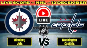 Виннипег — Вашингтон NHL сезон 25/26 | 13.12.2025 Прямая трансляция