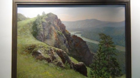 "Лучше гор могут быть только горы..." - выставка художника Сергея Чертова 7.12.25 г Тихвин