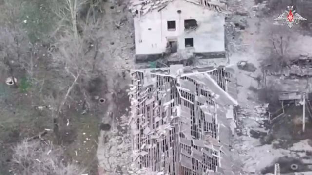 СВО  Димитров дрон РФ снимает чёткое попадание