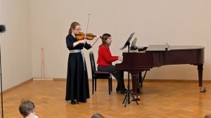 Брух, концерт для скрипки №1, 2-3ч