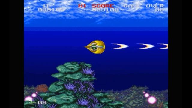 Super Nintendo (Snes) 16-bit Darius Twin Stage H