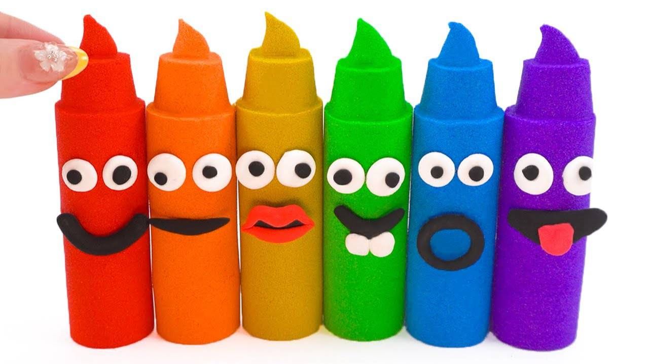 ИГРАЕМ С КИНЕТИЧЕСКИМ ПЕСКОМ И ПЛЕЙДО АСМР ВИДЕО МУЛЬТИКИ ДЛЯ ДЕТЕЙ КАНАЛ ИГРАЛКИ-ЗАЛИПАЛКИ