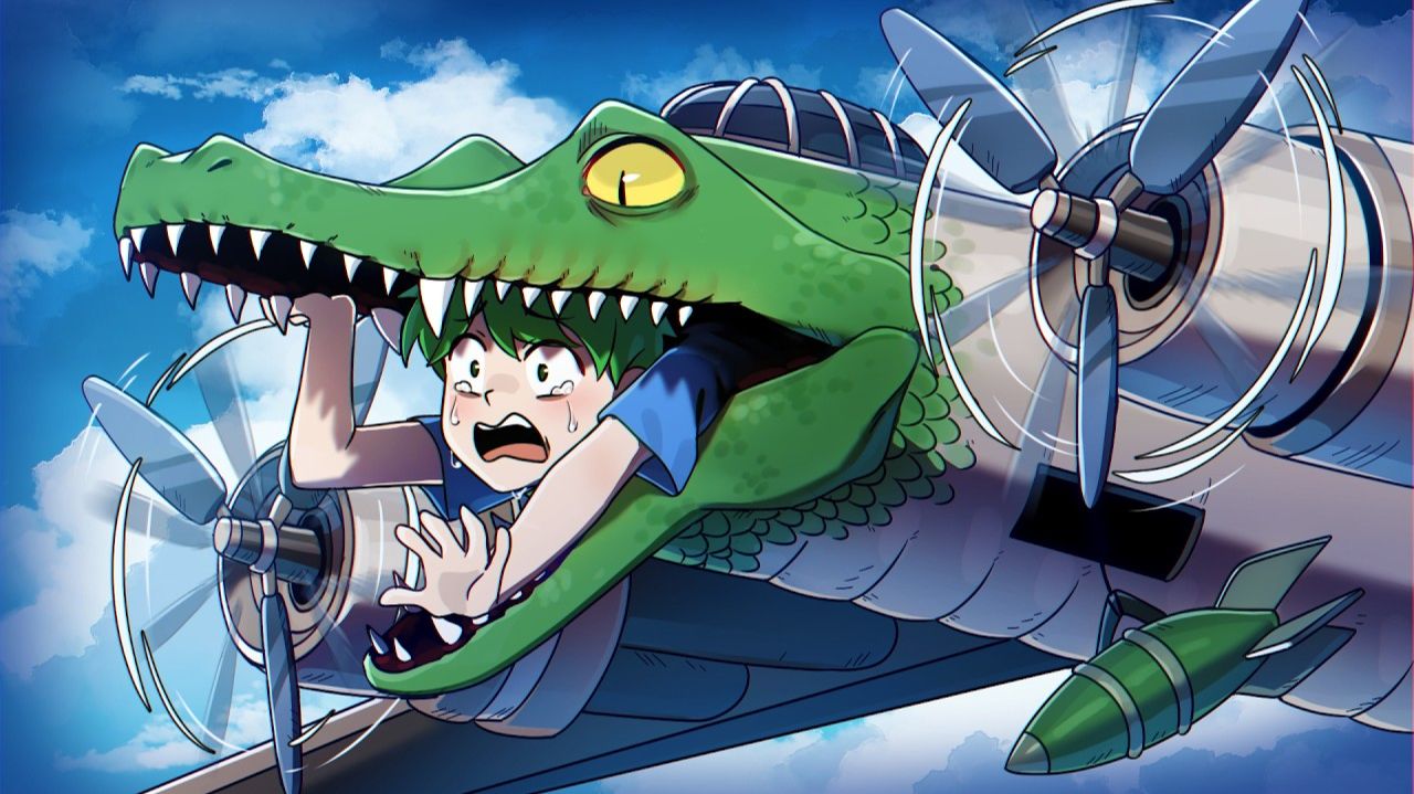 Грустная История Бомбардино Крокодило  (Brainrot Animation)