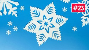 Самый простой способ сделать снежинку из бумаги а4 своими руками / Новогодние поделки в сад и школу