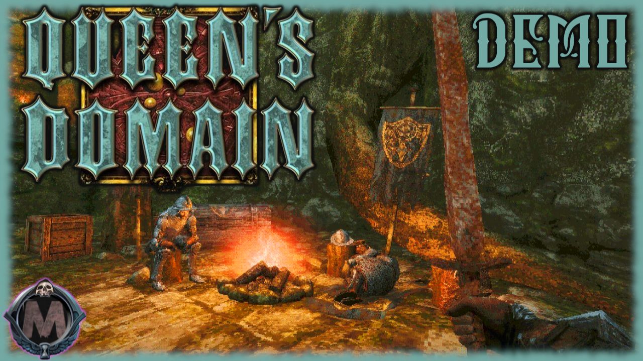 Queen's Domain Demo [ПЕРВЫЙ ВЗГЛЯД] Соулслайк от первого лица, с рэтро графикой времён PS1!