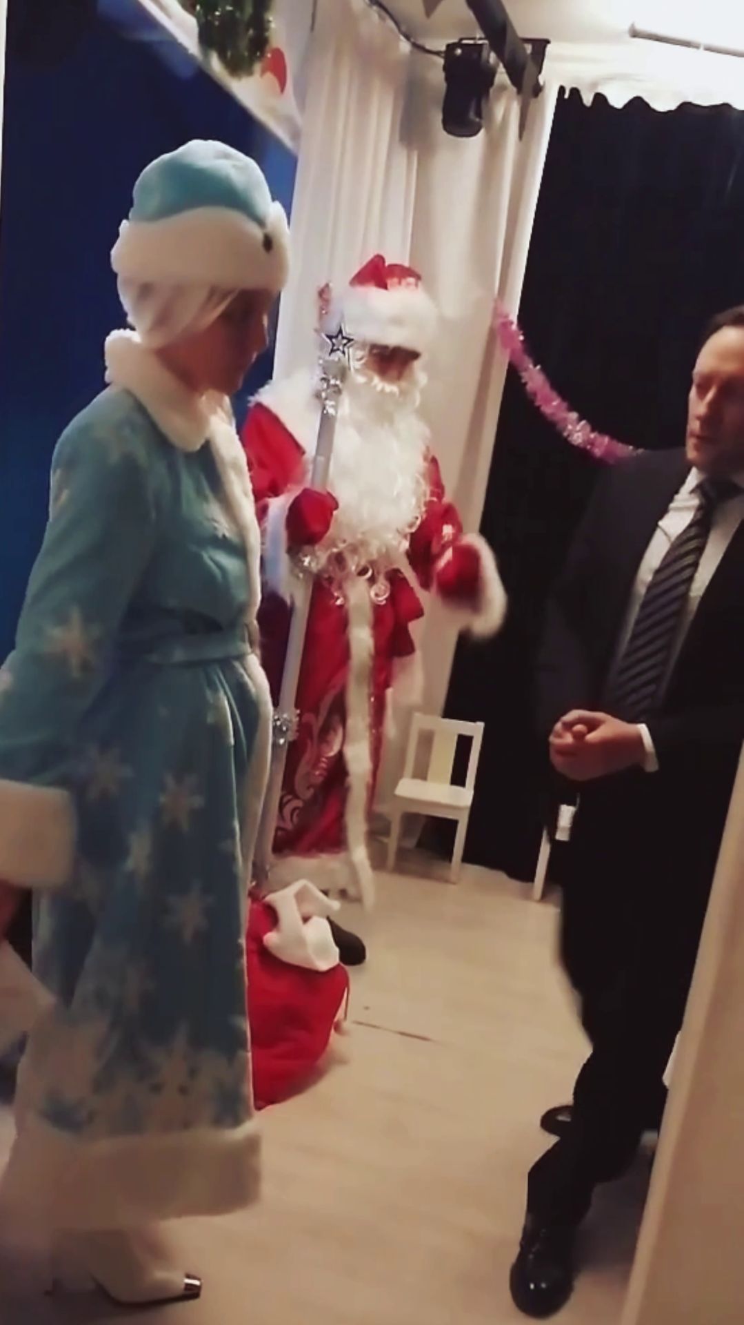 Клип со киносъемки Серия Свадьба Снегурочки 2.12.2025 Backstage