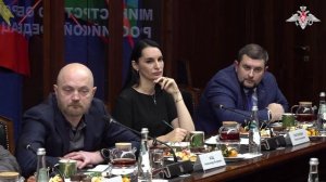 Встреча Министра обороны РФ с военными корреспондентами