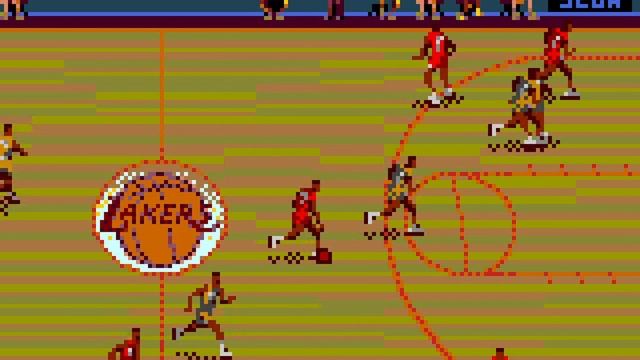 NBA Action starring David Robinson (1994) [Sega Game Gear]