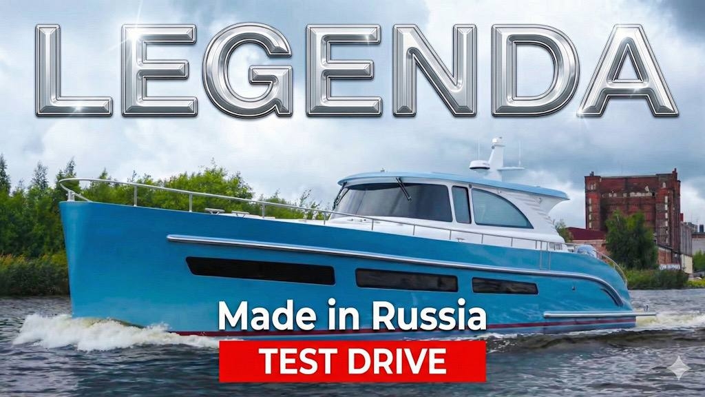 Легенда.Самая шикарная яхта из России.
