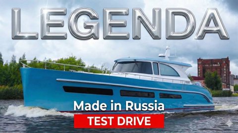 Легенда.Самая шикарная яхта из России.