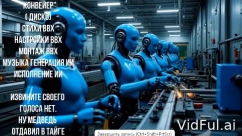 "Конвейер" Индустриальное техно диско авторское