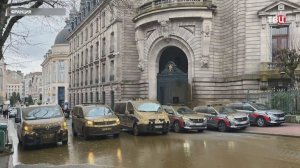 Французские фермеры закидали навозом административные здания