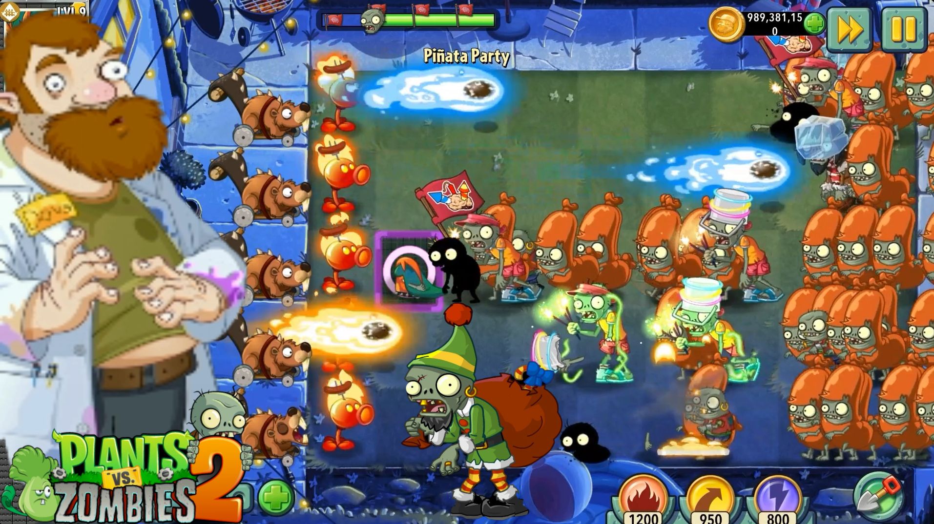Plants VS Zombies 2! РАСТЕНИЯ ПРОТИВ ЗОМБИ PVZ Выигрываем каждый бой! ПВЗ, Прохождение!