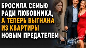 БРОСИЛА СЕМЬЮ ради ЛЮБОВНИКА, а теперь ВЫГНАНА из квартиры новым предателем. Слушать аудиорассказы