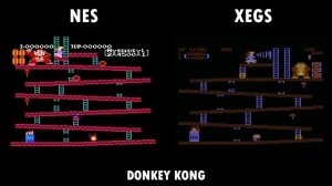 All NES & Master System Vs Atari XEGS Games Compared Side By Side