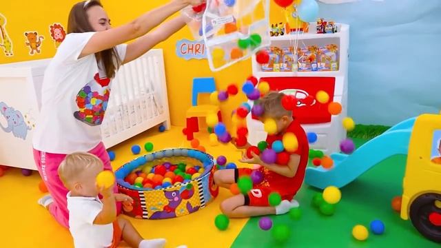 Вода и Никита -веселые истории с игрушками для детей