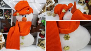 Снеговик своими руками