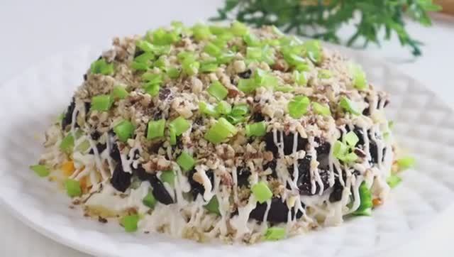 Салат "Цыпочка" / Лёгкий Вкусный салат для женщин!