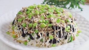 Салат "Цыпочка" / Лёгкий Вкусный салат для женщин!