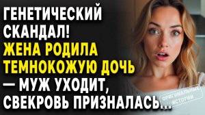 ГЕНЕТИЧЕСКИЙ скандал! ЖЕНА родила ТЕМНОКОЖУЮ дочь - муж УХОДИТ, СВЕКРОВЬ призналась... Слушать