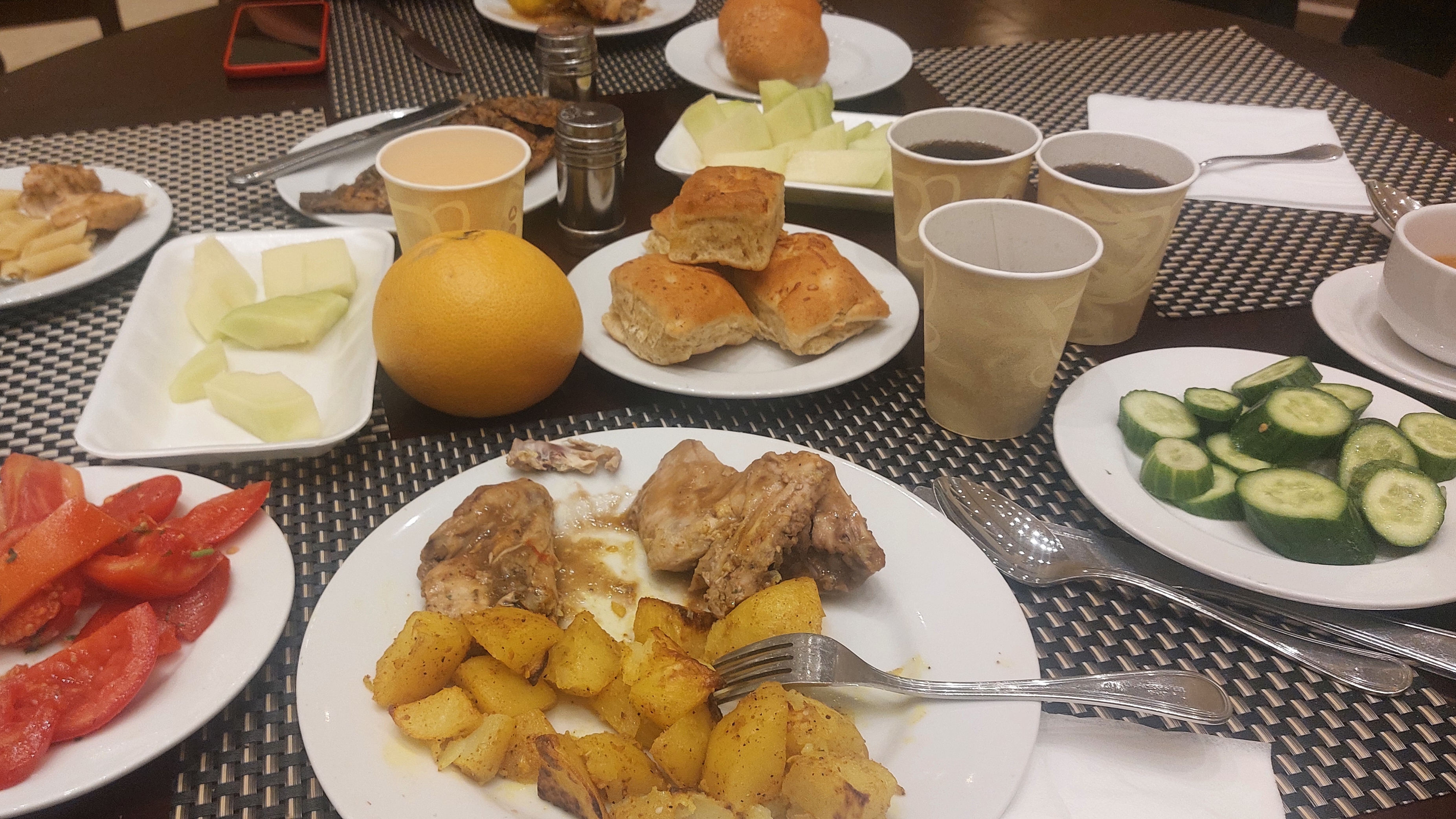 Ужин в ресторане