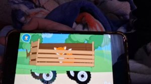 Синий трактор