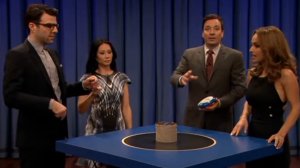 Фраза дня с Люси Лью, Закари Куинто и Джадой Де Лаурентис («Поздняя ночь с Джимми Фэллоном»)