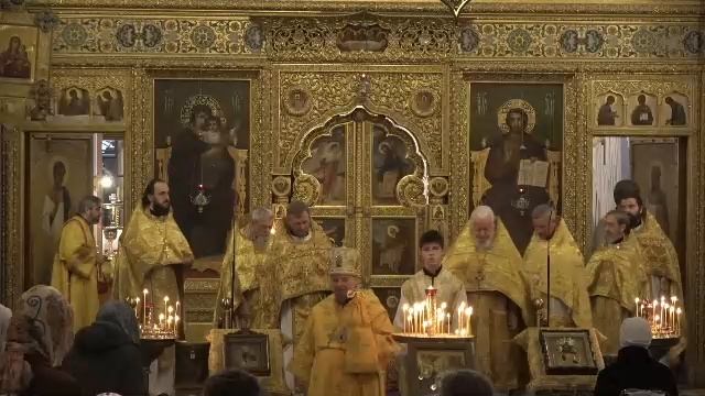 14.12.2025 Литургия. Неделя 27-я по Пятидесятнице. Прор. Наума смотреть онлайн