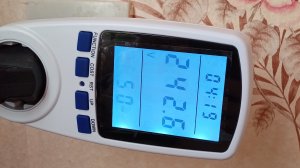 Ваттметр для бытовой электроники 220В 16А. обзор 14-12-2025