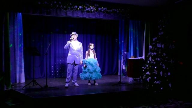 Новогодняя.  Мария и Алексей  Ветровы