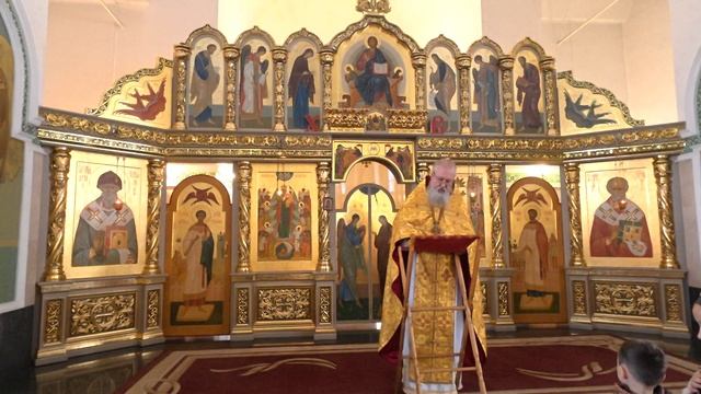 Проповедь о. Онуфрия.  14.12.25. Воскресенье в Храме